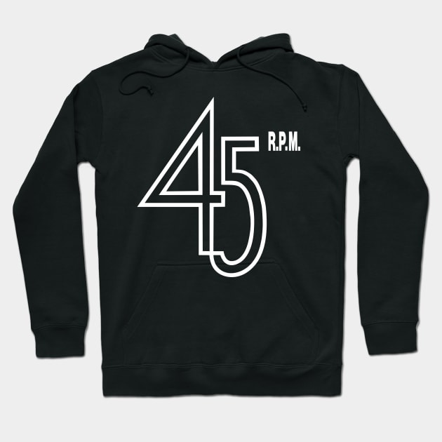 45 RPM Hoodie by goatboyjr